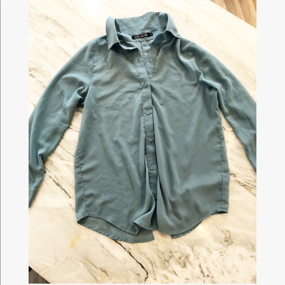 Button Down Blouse